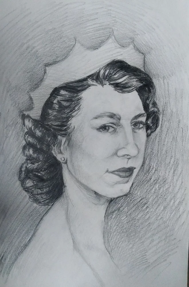 Elizabeth II by Iryna Romaniv